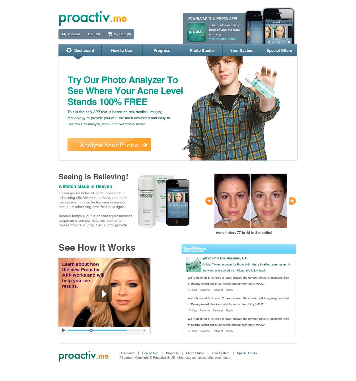 Proactiv Website & Branding